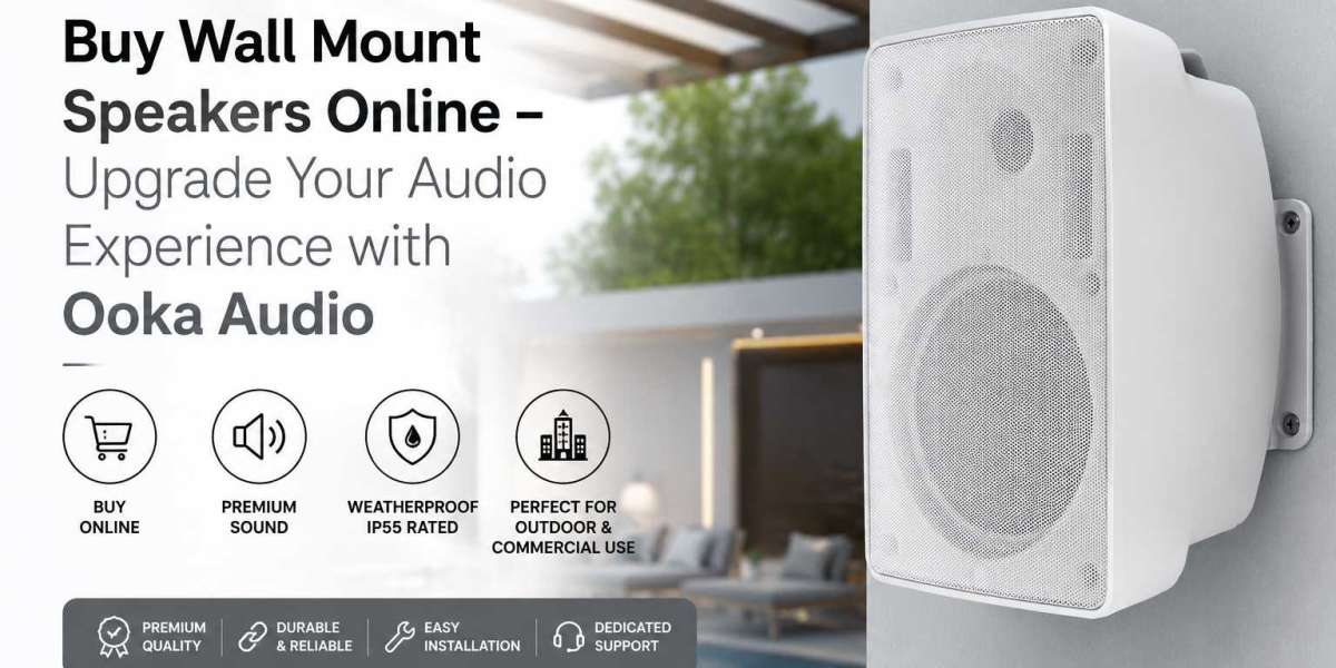Buy Wall Mount Speakers Online – Upgrade Your Audio Experience with Ooka Audio