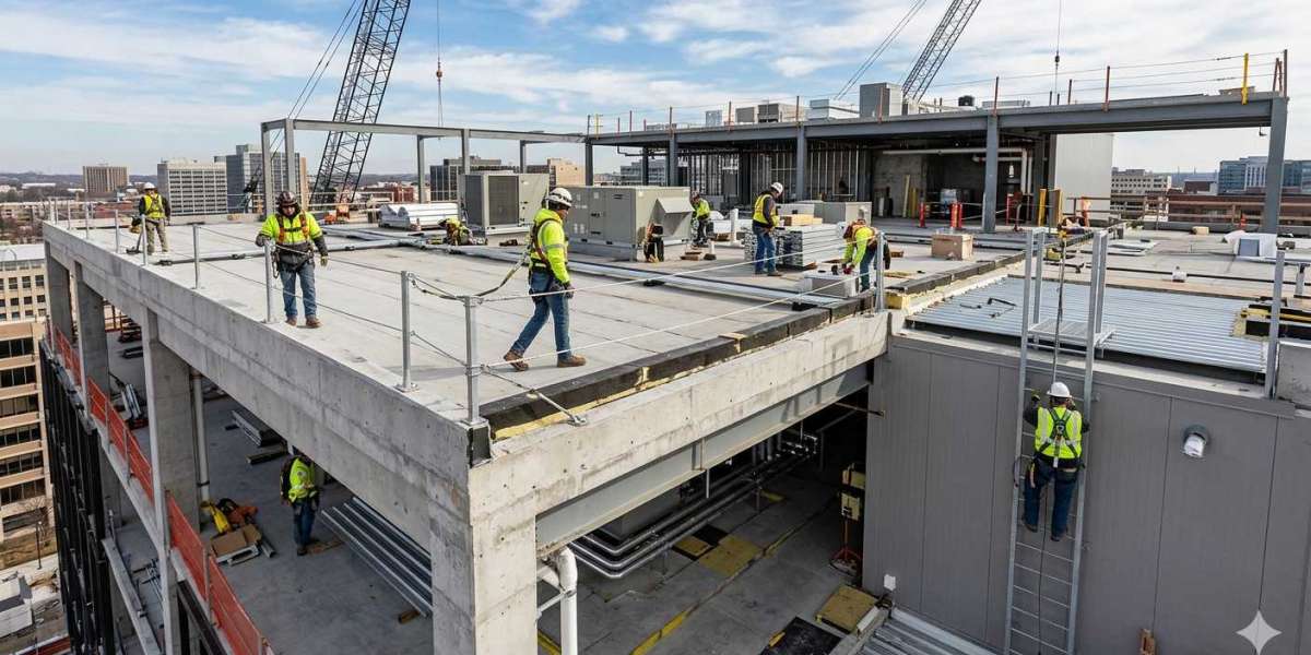 Warning Line Systems: A Complete Guide to Rooftop Fall Protection