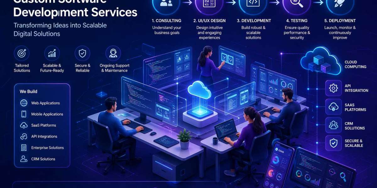 Achieve Competitive Advantage with Custom Software Development Services