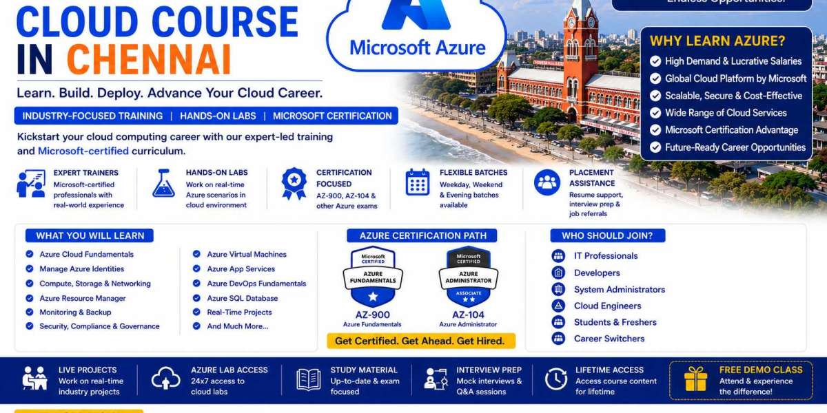 Microsoft Azure Cloud Course in Chennai for IT Skills