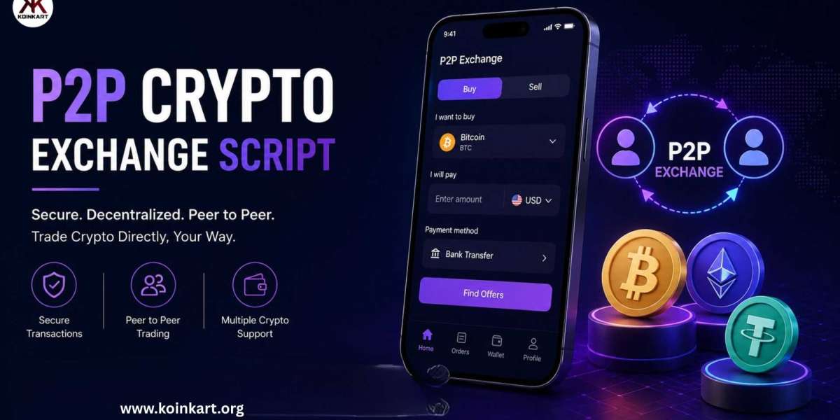 Why the P2P Crypto Exchange Script Is Becoming More Relevant to the Future of Digital Asset Trading?