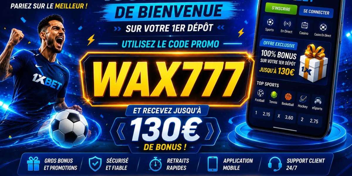 Code Promo 1xBet Tours Gratuits Sans Dépôt : WAX777