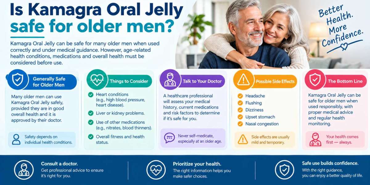 Is Kamagra Oral Jelly Safe for Older Men?
