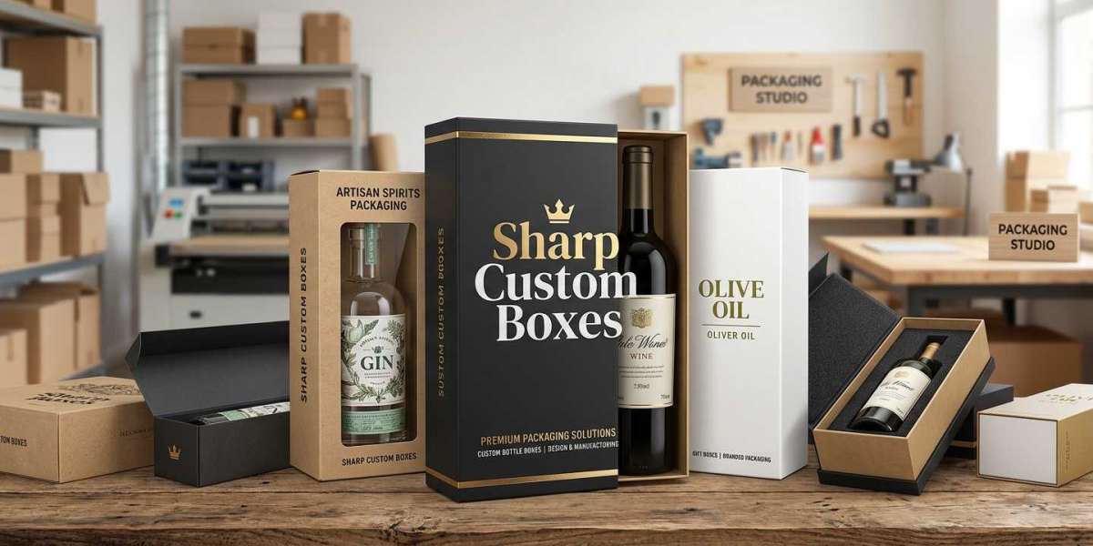 Why Do UK Brands Choose Custom Bottle Boxes for Product Packaging?