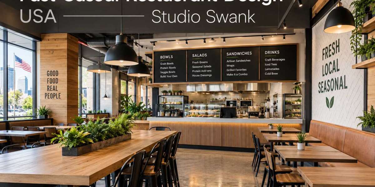 Fast Casual Restaurant Design USA | Studio Swank
