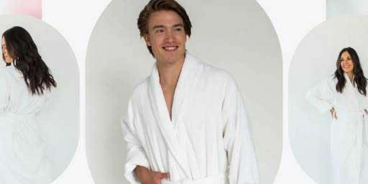 Solid Cotton Bathrobes Simple Comfort for Everyday Relaxation
