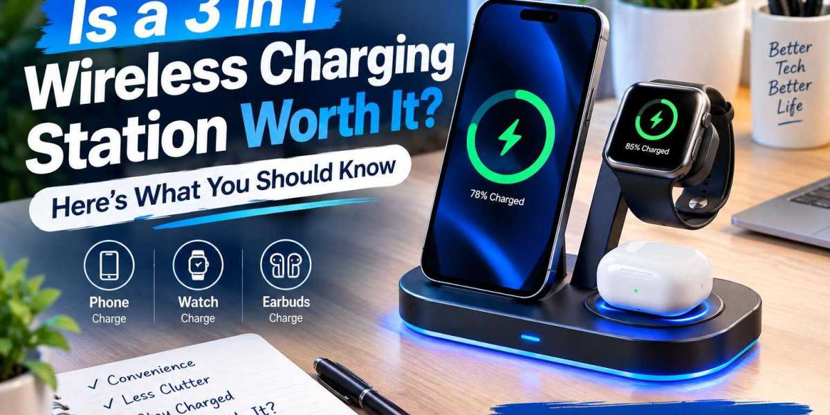 Is a 3 in 1 Wireless Charging Station Worth It? Here’s What You Should Know