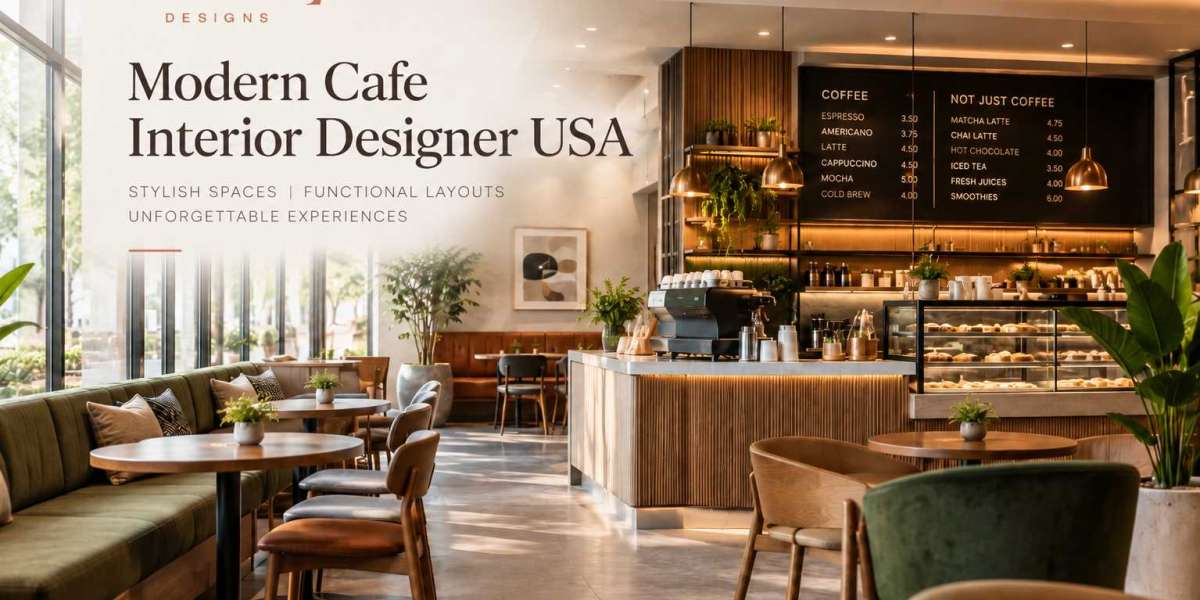Modern Cafe Interior Designer USA - Creating Stylish and Functional Café Spaces