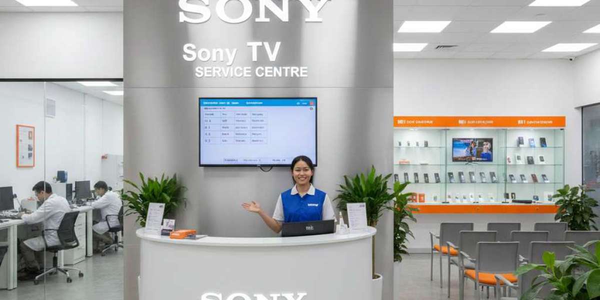 Does Sony TV Service Center diagnose image retention on the screen?