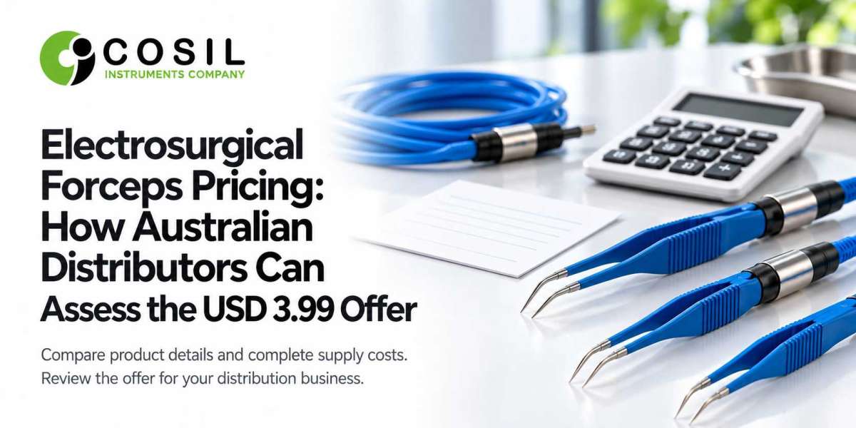 Electrosurgical Forceps with Cable from USD 3.99: Cosil’s Australian Distributor Programme