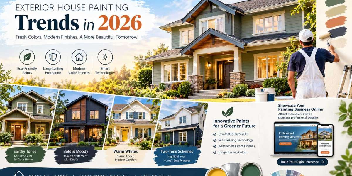 The Latest Exterior House Painting Trends for 2026