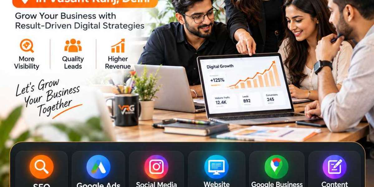 Digital Marketing Agency in Vasant Kunj Delhi | VRG Digital