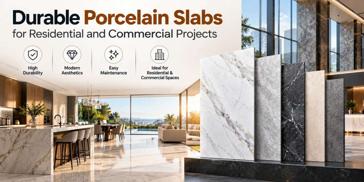 Durable Porcelain Slabs for Residential and Commercial Projects