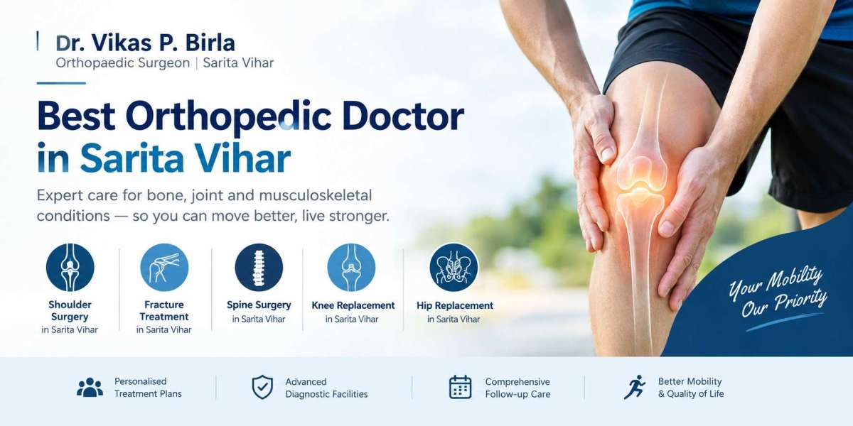 Best Orthopedic Doctor Near Me: Expert Bone and Joint Care in Sarita Vihar