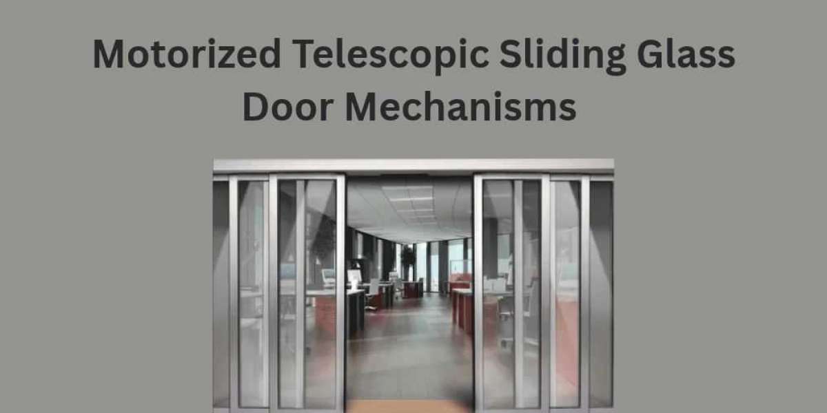 Motorized Telescopic Sliding Glass Door Mechanisms (