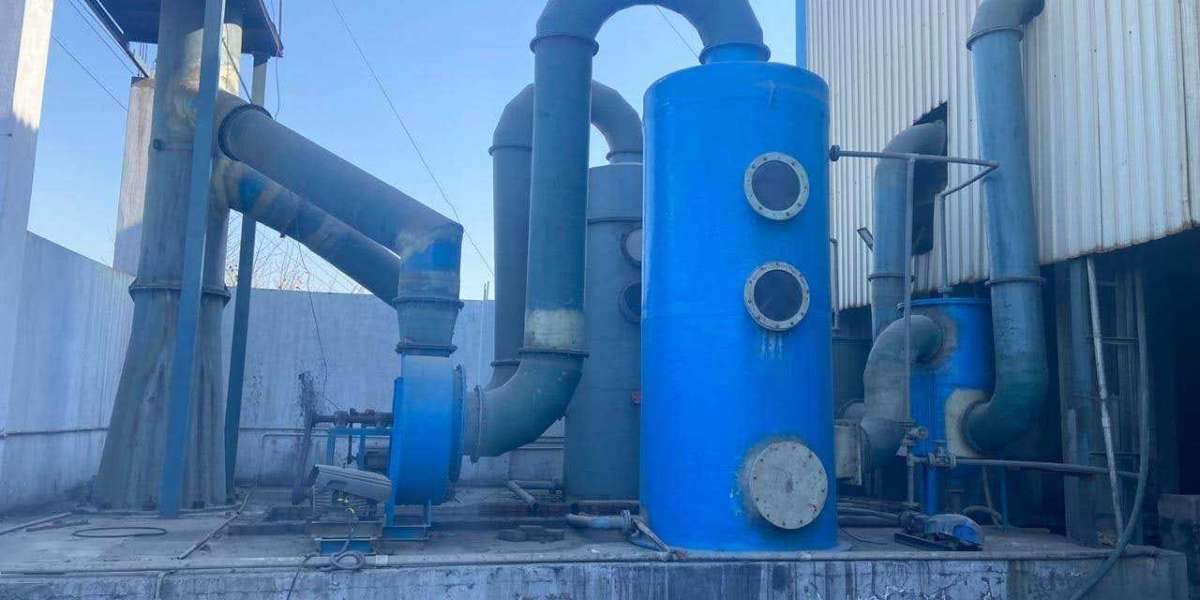 GPT-INDIA Wet Scrubber and Air Washer System for Industrial Air Pollution Control