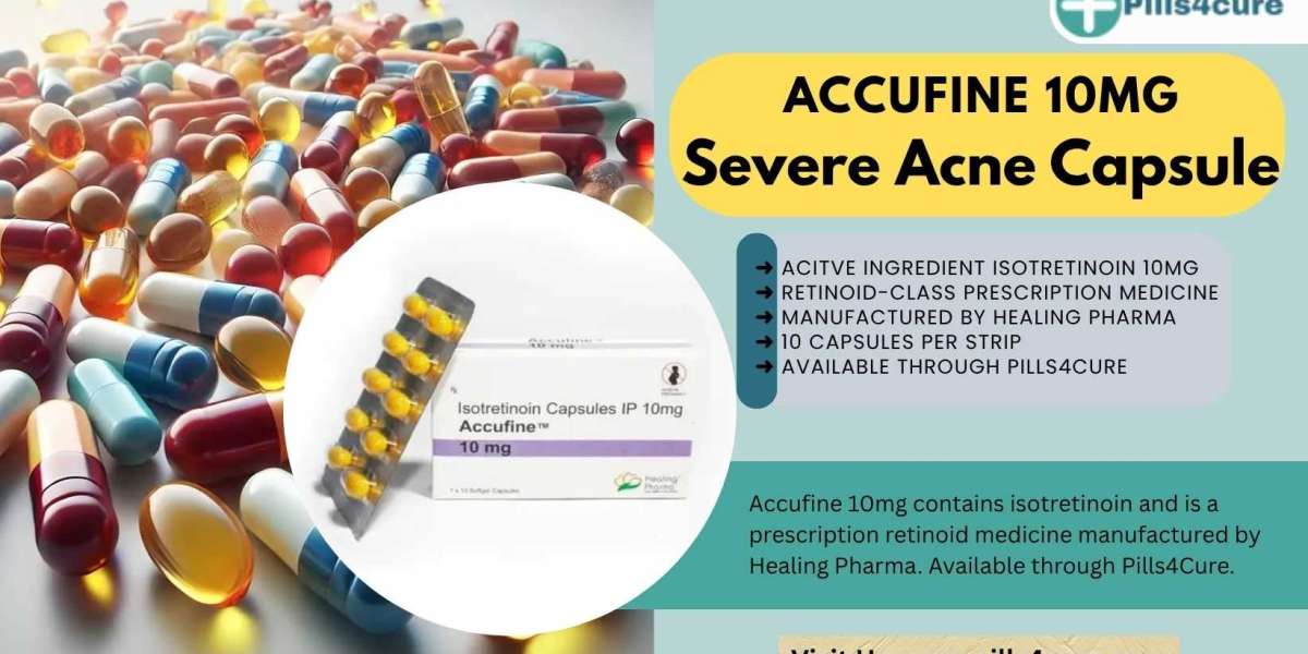 Accufine 10mg for Acne Treatment and Skin Care