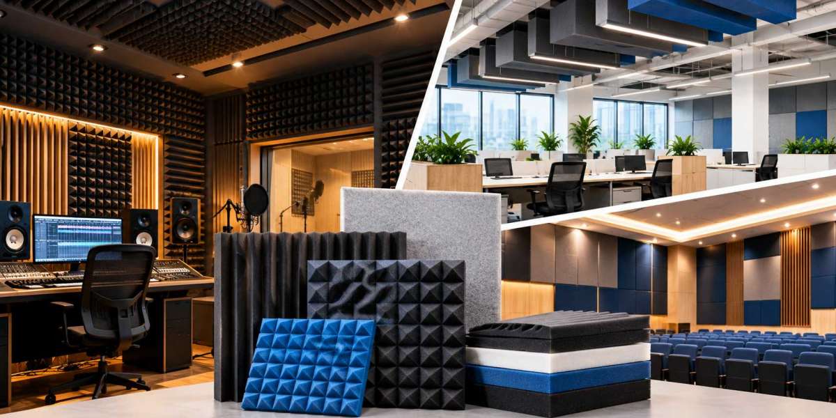 Acoustic Foam: How Commercial Spaces Can Cut Echo with the Right Panel Profile