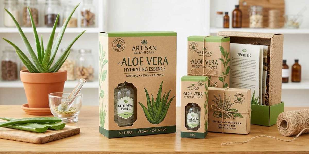 Building Better Products With Custom Aloe Vera Boxes And Safe Materials